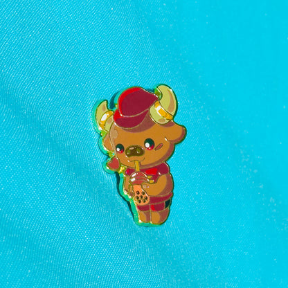 Matador Bull with Boba based on CSU Northridge Pin