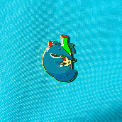 Anteater Hugging Soju based on UC Irvine Pin