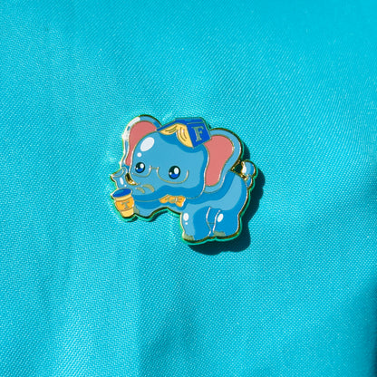 Elephant based on CSU Fullerton Pin