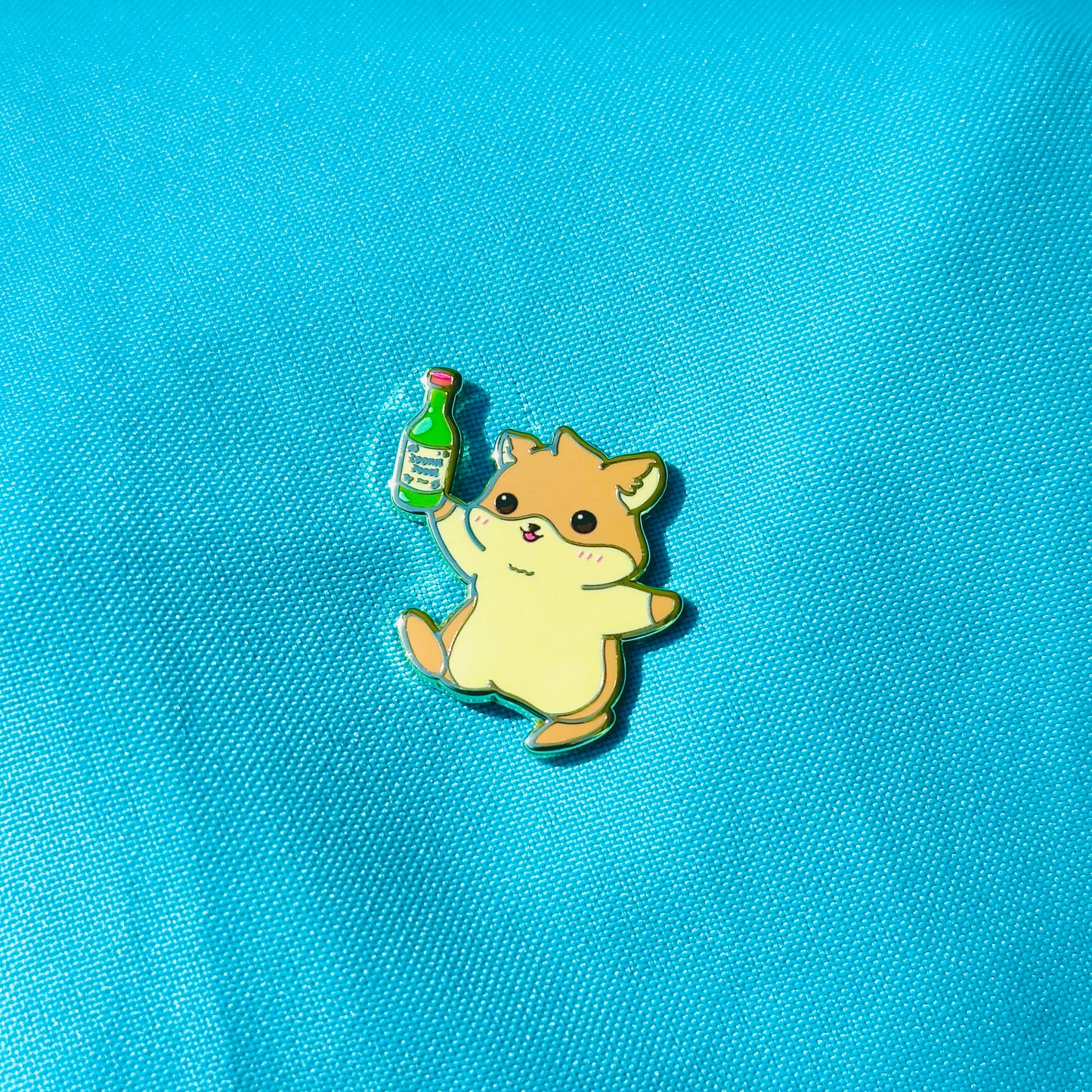 Hemmy the Hamster with Soju Pin