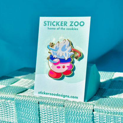 Pink Blob Sorcerer Pin