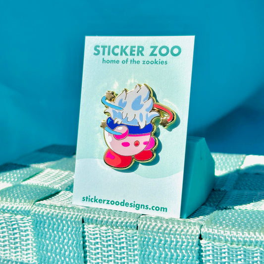 Pink Blob Sorcerer Pin