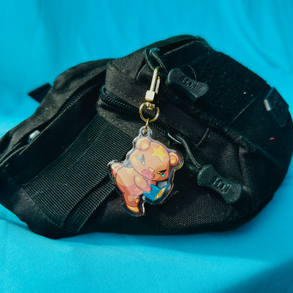 Callie Keychain (based on Berkeley Bear)