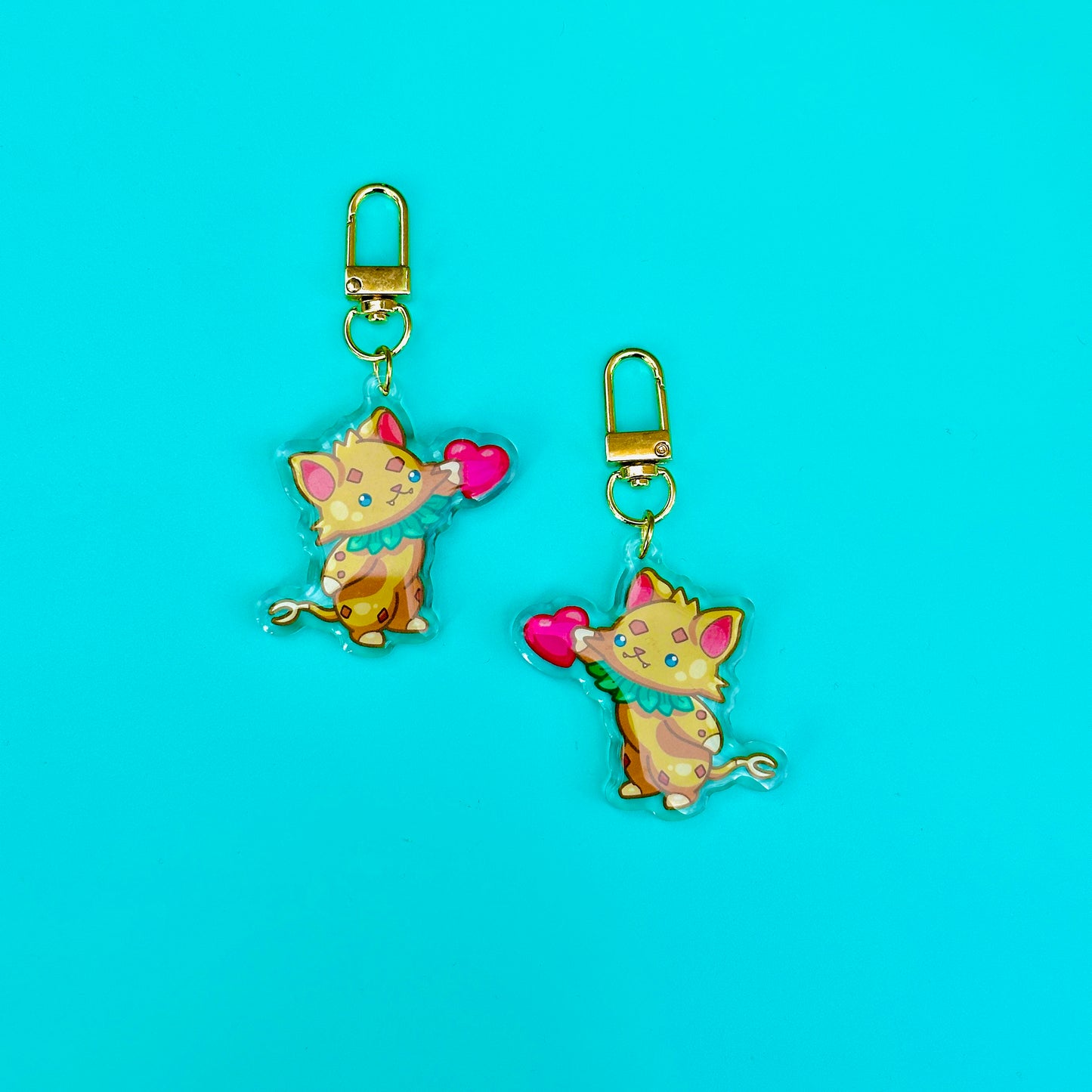 Kellie Keychain (based on Merced Bobcat)