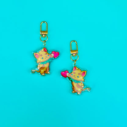 Kellie Keychain (based on Merced Bobcat)