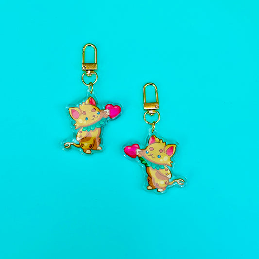 Kellie Keychain (based on Merced Bobcat)