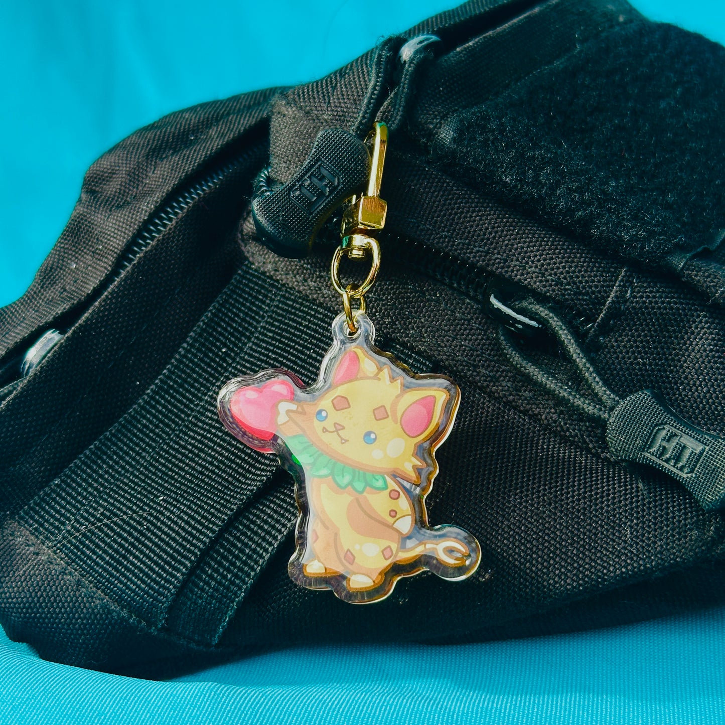 Kellie Keychain (based on Merced Bobcat)