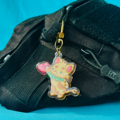 Kellie Keychain (based on Merced Bobcat)