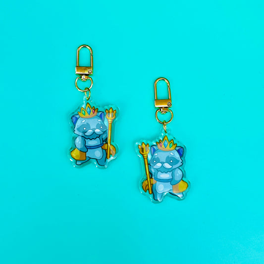 Libbie Keychain (based on San Diego Triton)