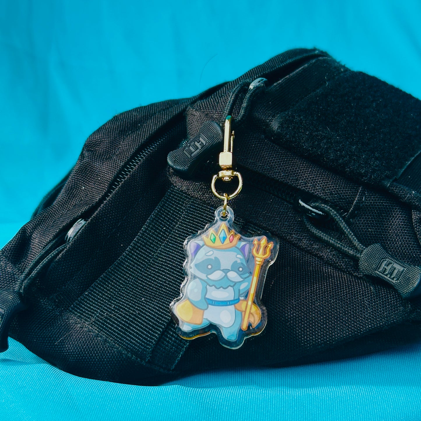 Libbie Keychain (based on San Diego Triton)