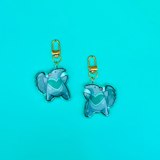 Pippie Keychain (based on Irvine Anteater)