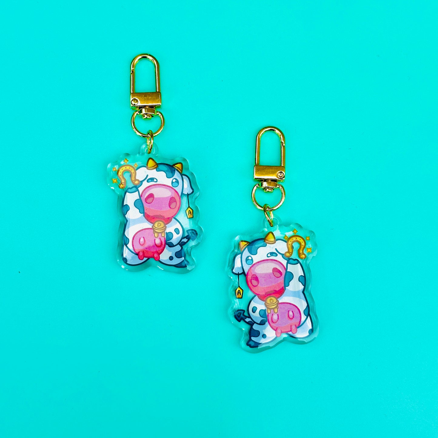 Syllie Keychain (based on Davis Cowtown)