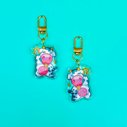 Syllie Keychain (based on Davis Cowtown)