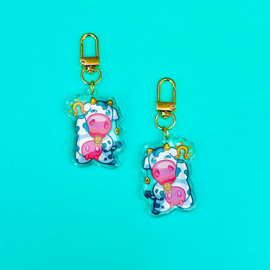 Syllie Keychain (based on Davis Cowtown)