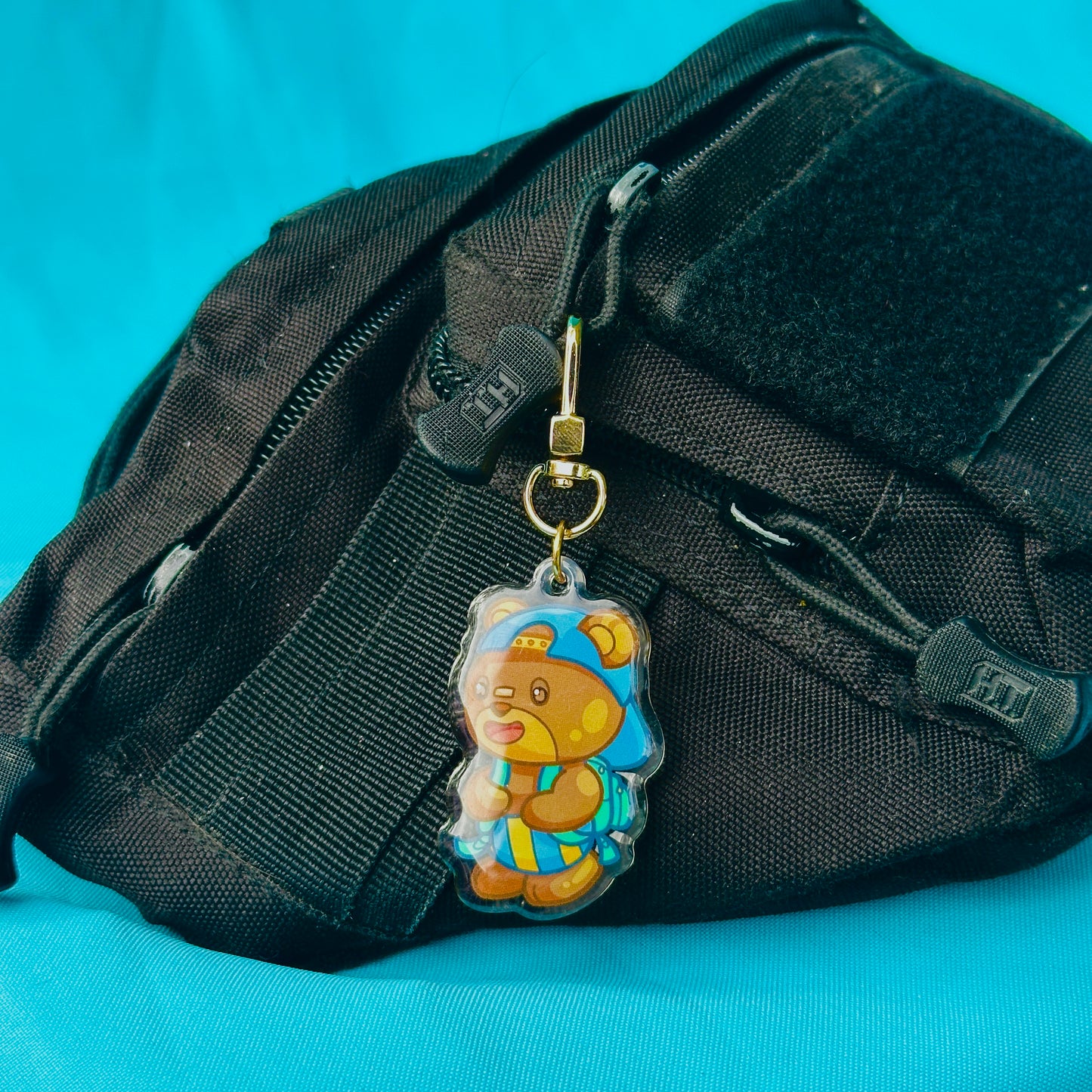 Woodie Keychain (based on UCLA Bruin)