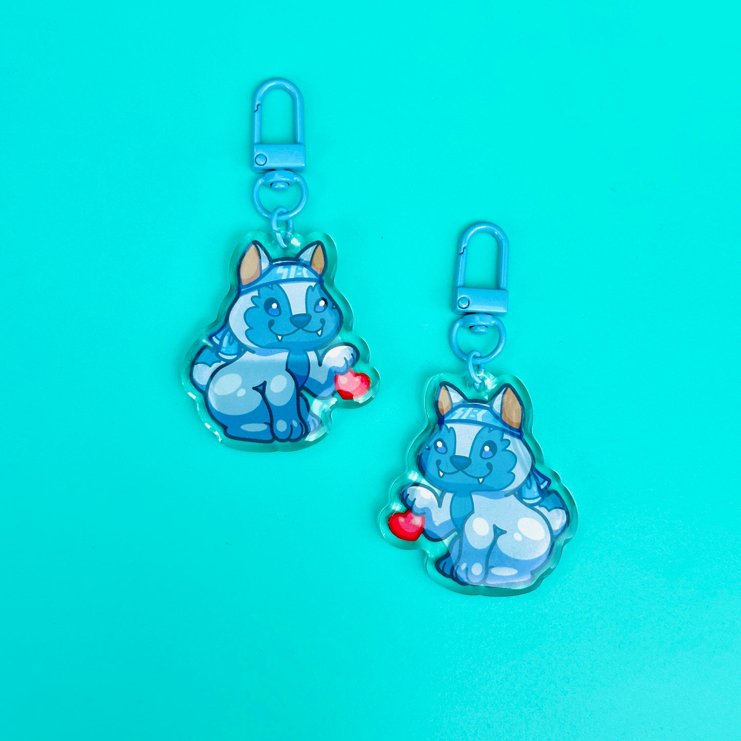 Bernie Keychain (based on San Bernardino Coyote)