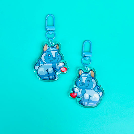 Bernie Keychain (based on San Bernardino Coyote)