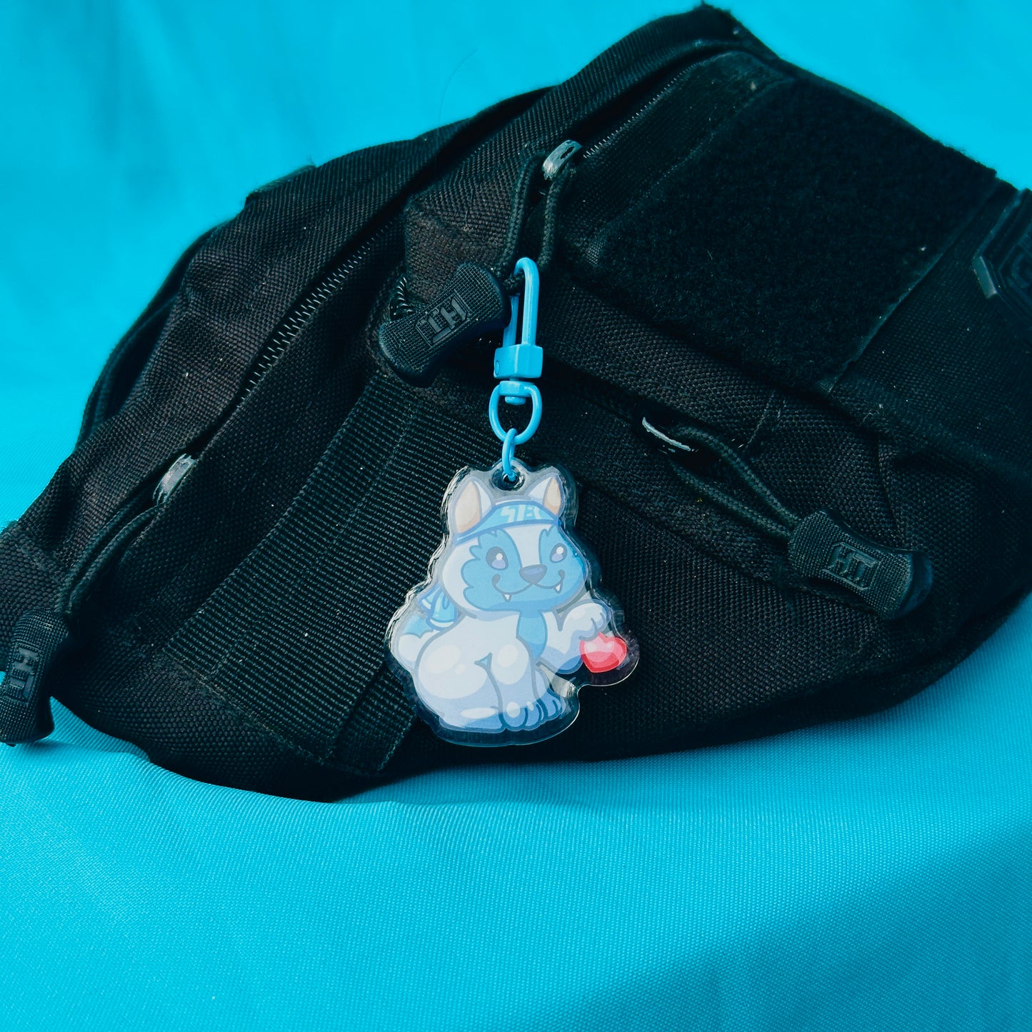 Bernie Keychain (based on San Bernardino Coyote)