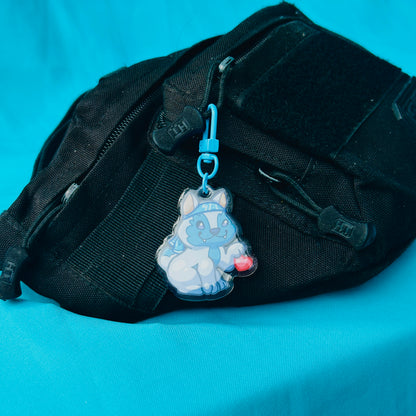 Bernie Keychain (based on San Bernardino Coyote)