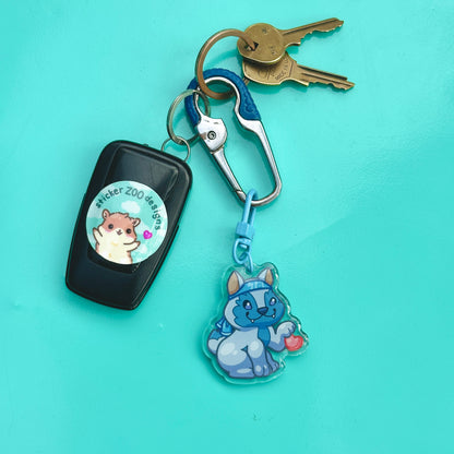 Bernie Keychain (based on San Bernardino Coyote)