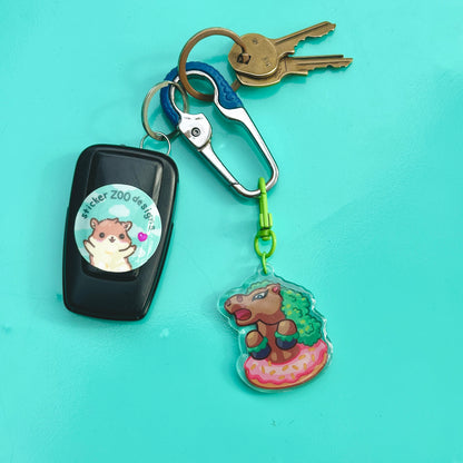 Bronnie Keychain (based on Pomona Bronco)