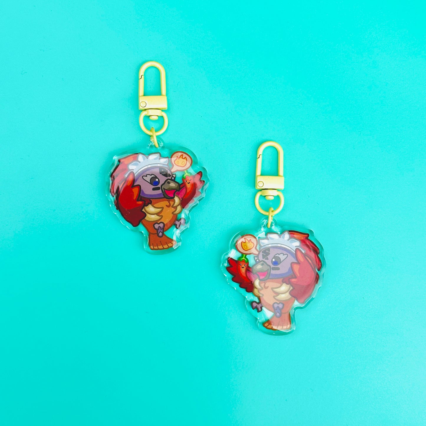 Estie Keychain (based on Aztec-Eagle SDSU)