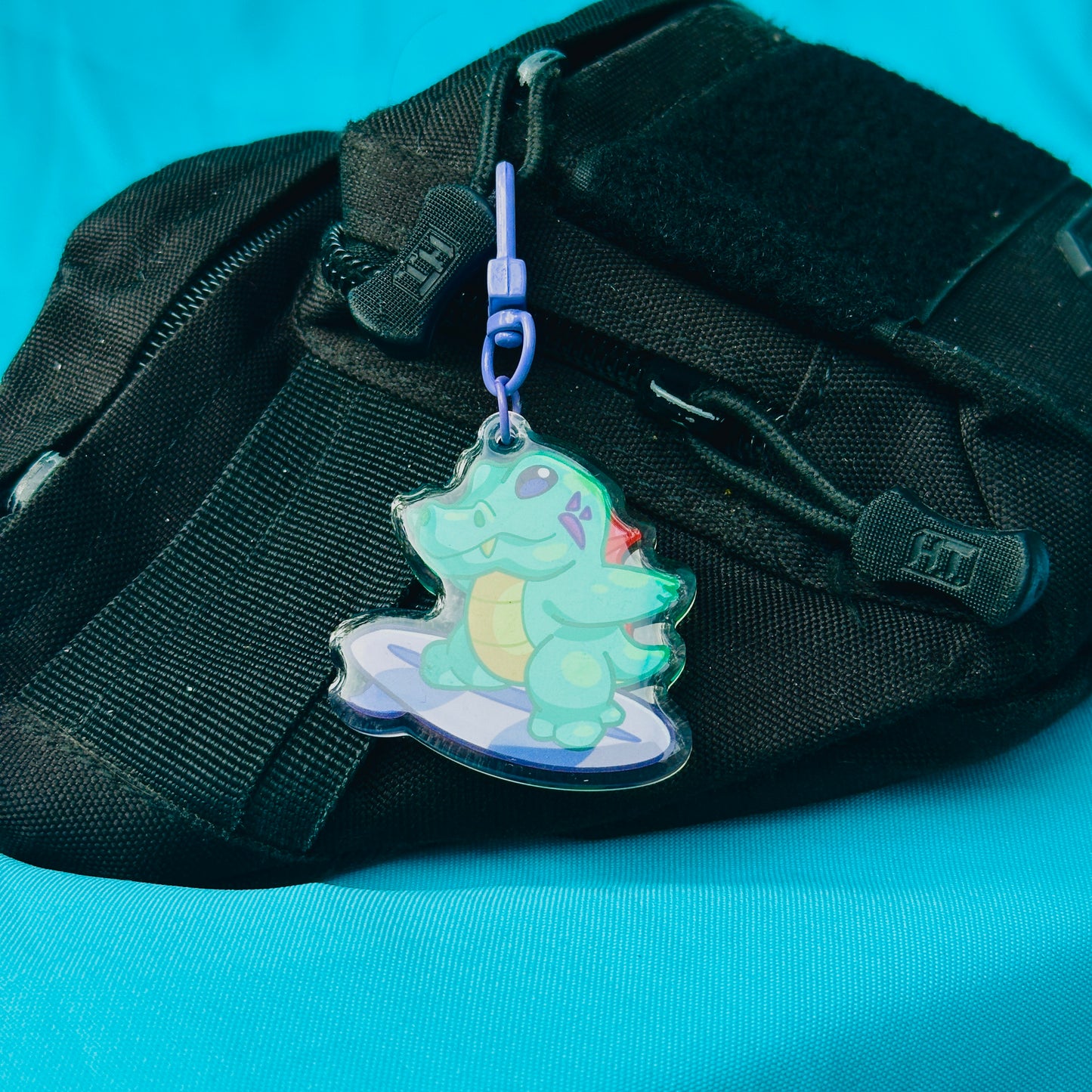 Frannie Keychain (based on SFSU Alligator)