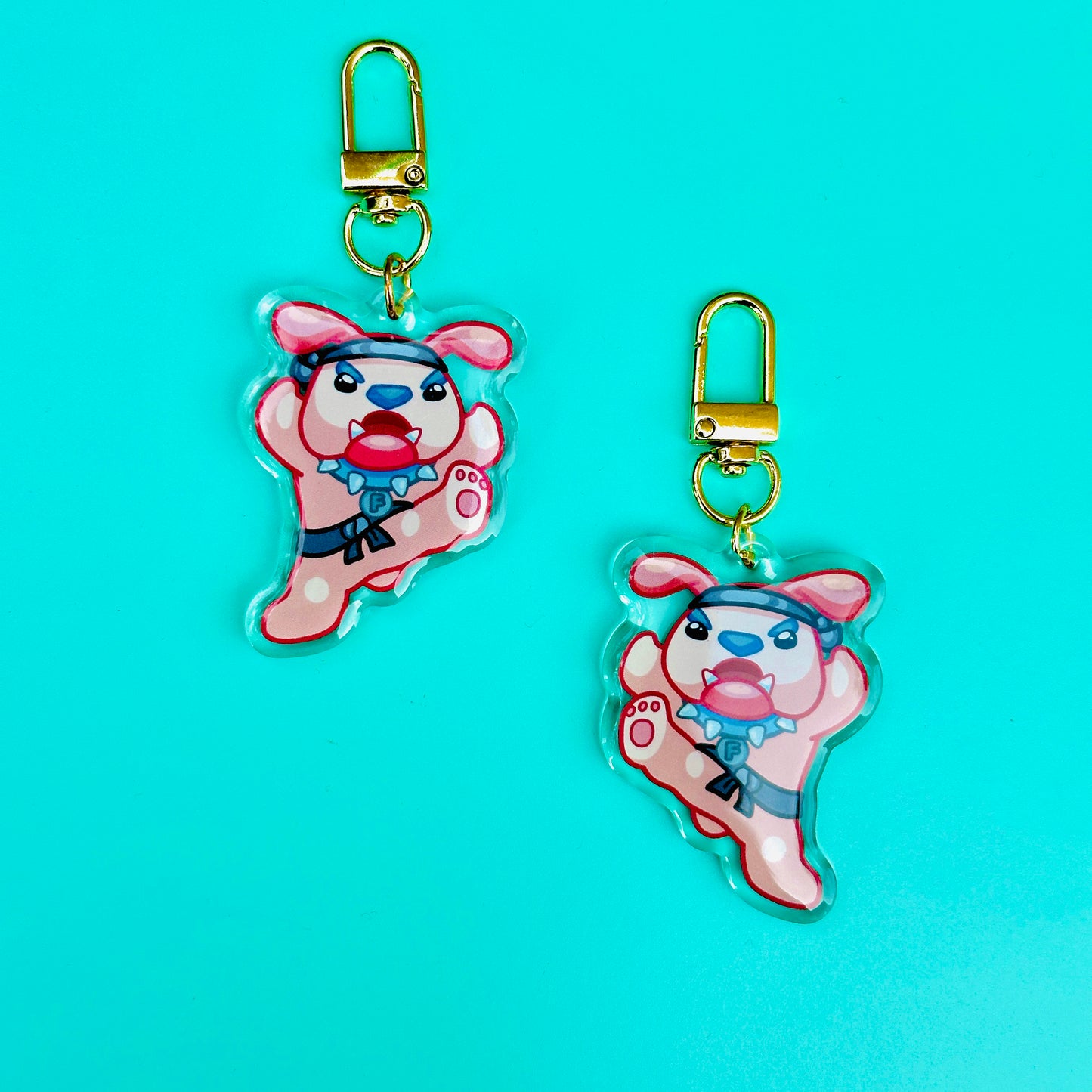 Frezzie Keychain (based on Fresno Bulldog)