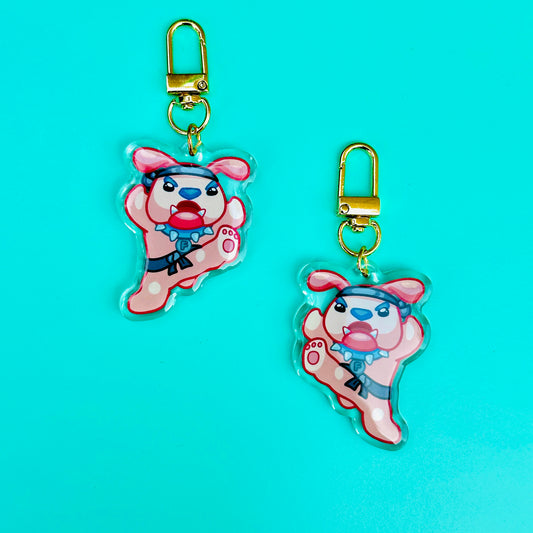 Frezzie Keychain (based on Fresno Bulldog)