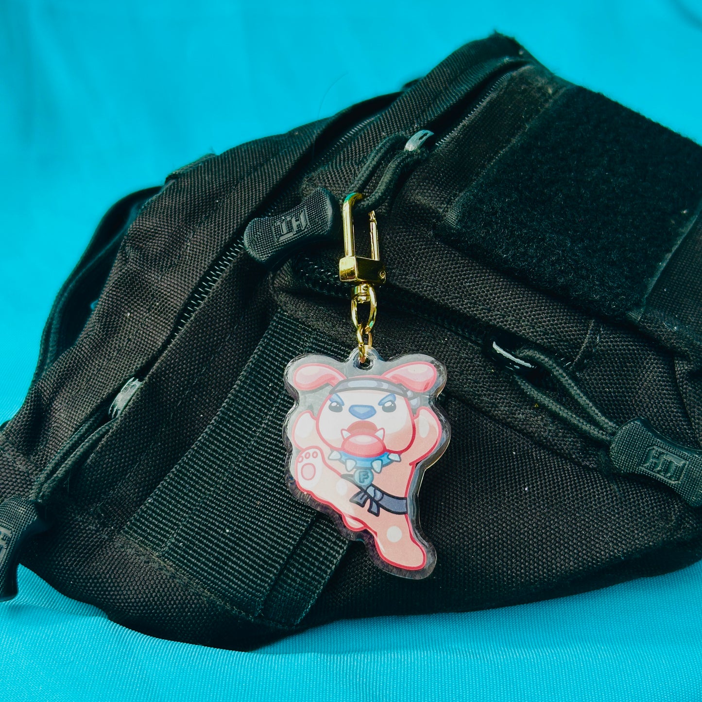 Frezzie Keychain (based on Fresno Bulldog)