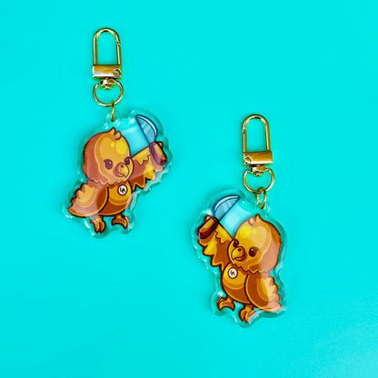 Goldie Keychain (based on LA Gold Eagles)