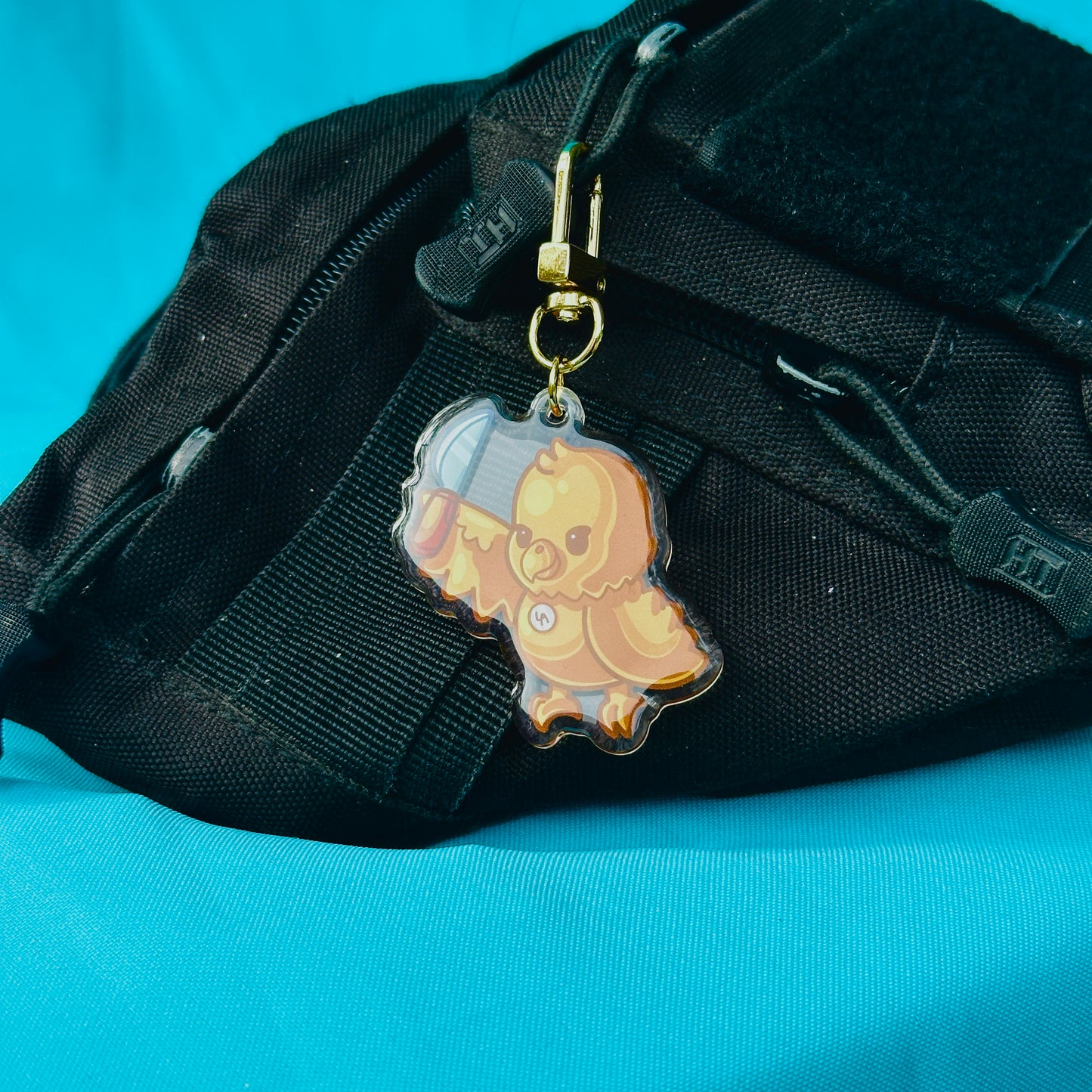Goldie Keychain (based on LA Gold Eagles)
