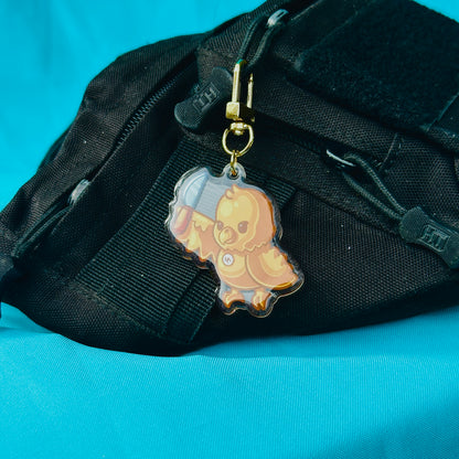Goldie Keychain (based on LA Gold Eagles)