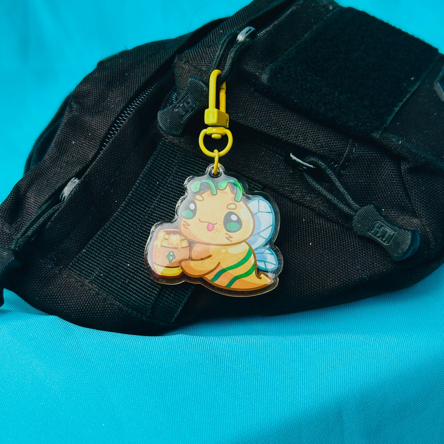 Hunnie Keychain (based on Sacramento Hornets)