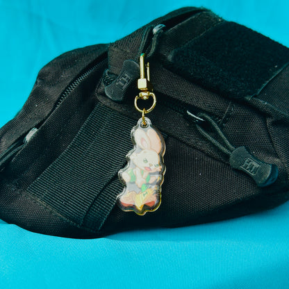 Jackie Keychain (based on Humboldt Lumberjack)