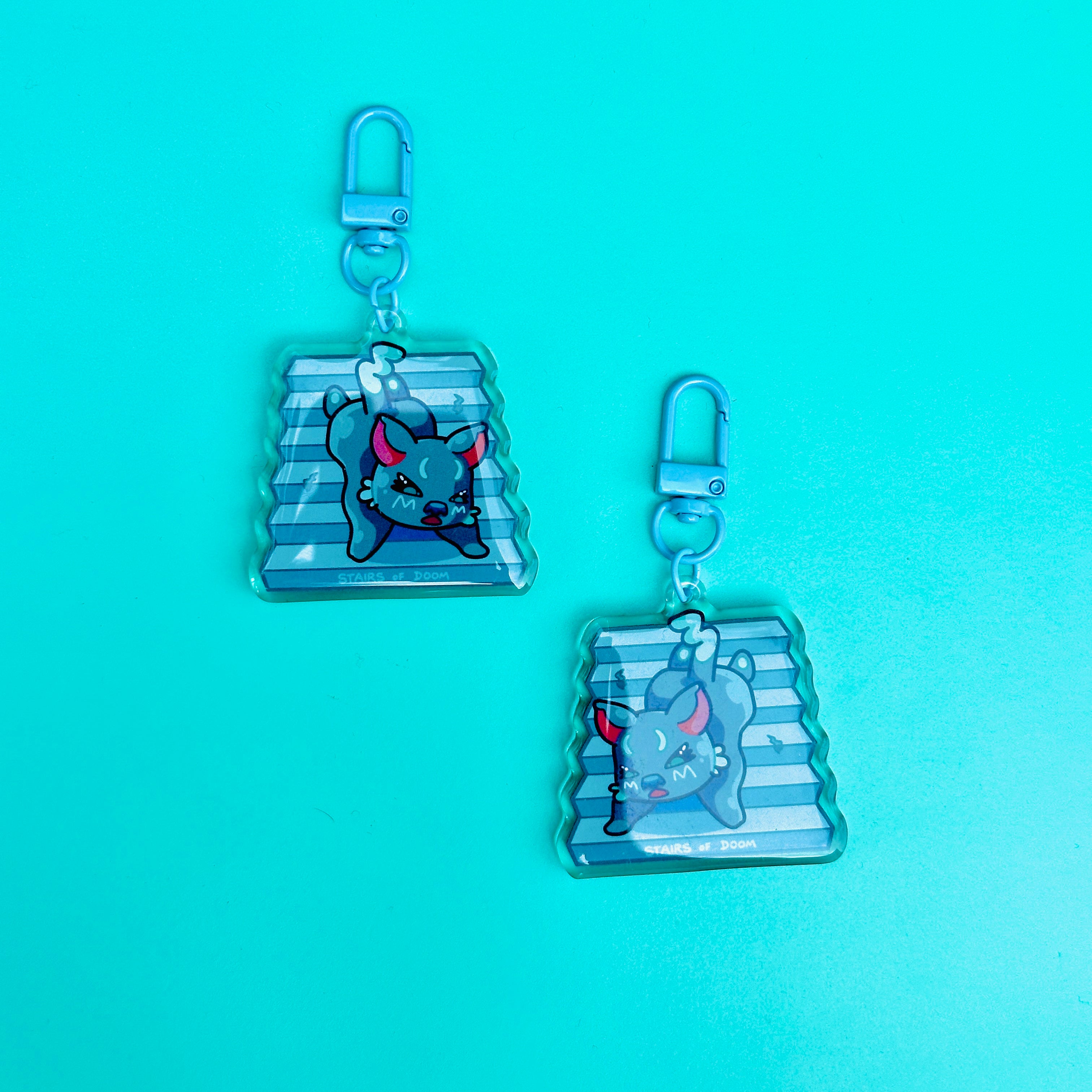 Markie Keychain inspired by Cougar – Sticker Zoo Designs