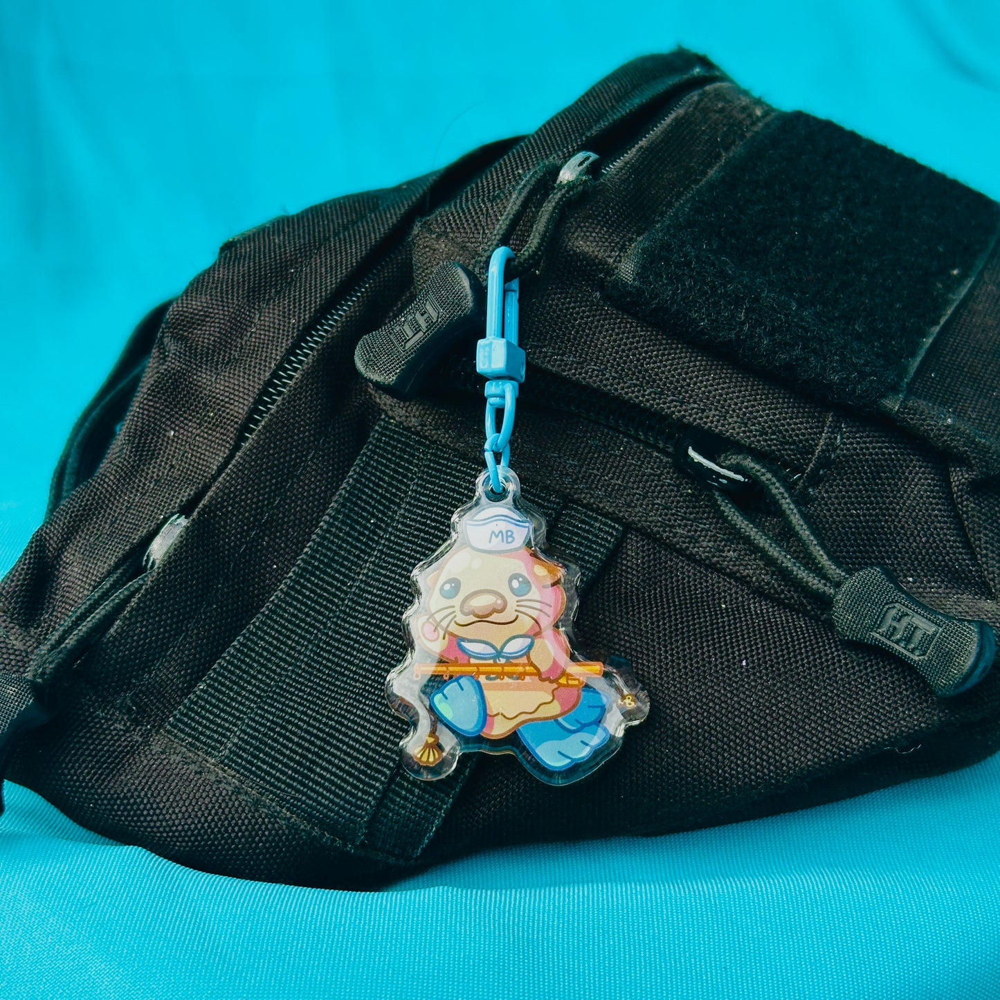 Ollie Keychain (based on Monterey Bay Otter)