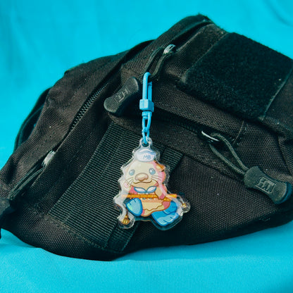 Ollie Keychain (based on Monterey Bay Otter)