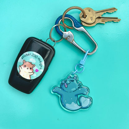 Pawsie Keychain (based on Sonoma Seawolf)
