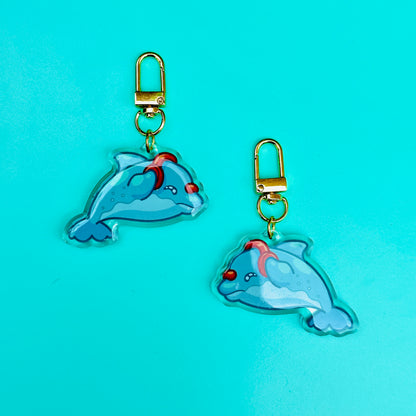 Phinnie Keychain (based on Channel Islands Dolphin)