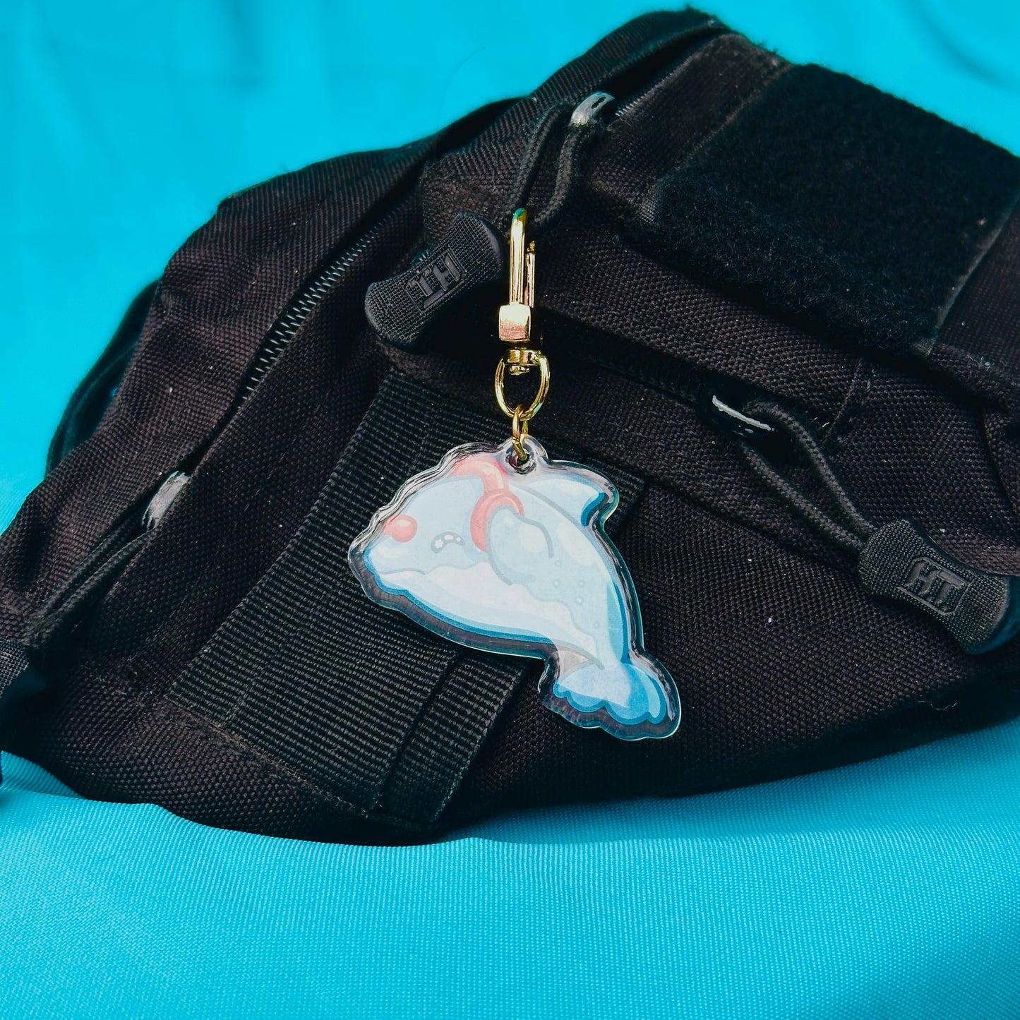 Phinnie Keychain (based on Channel Islands Dolphin)