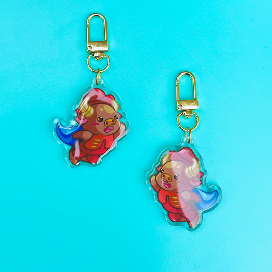 Sunnie Keychain (based on Northridge Matadors)