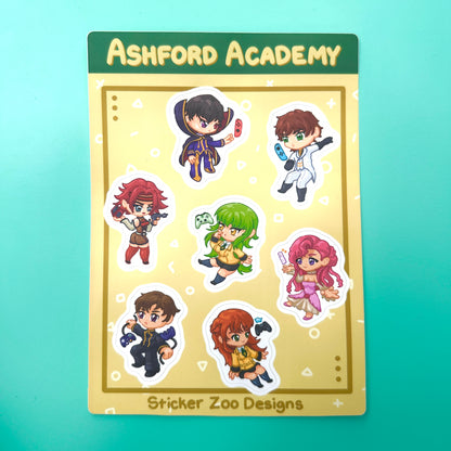 Ashford Academy Sheet