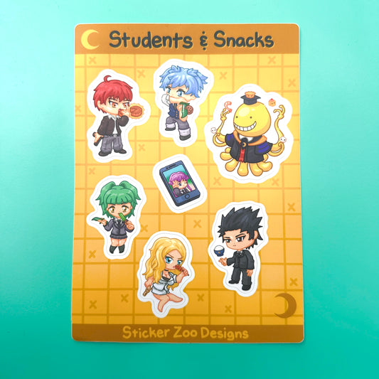 Students & Snacks Sheet