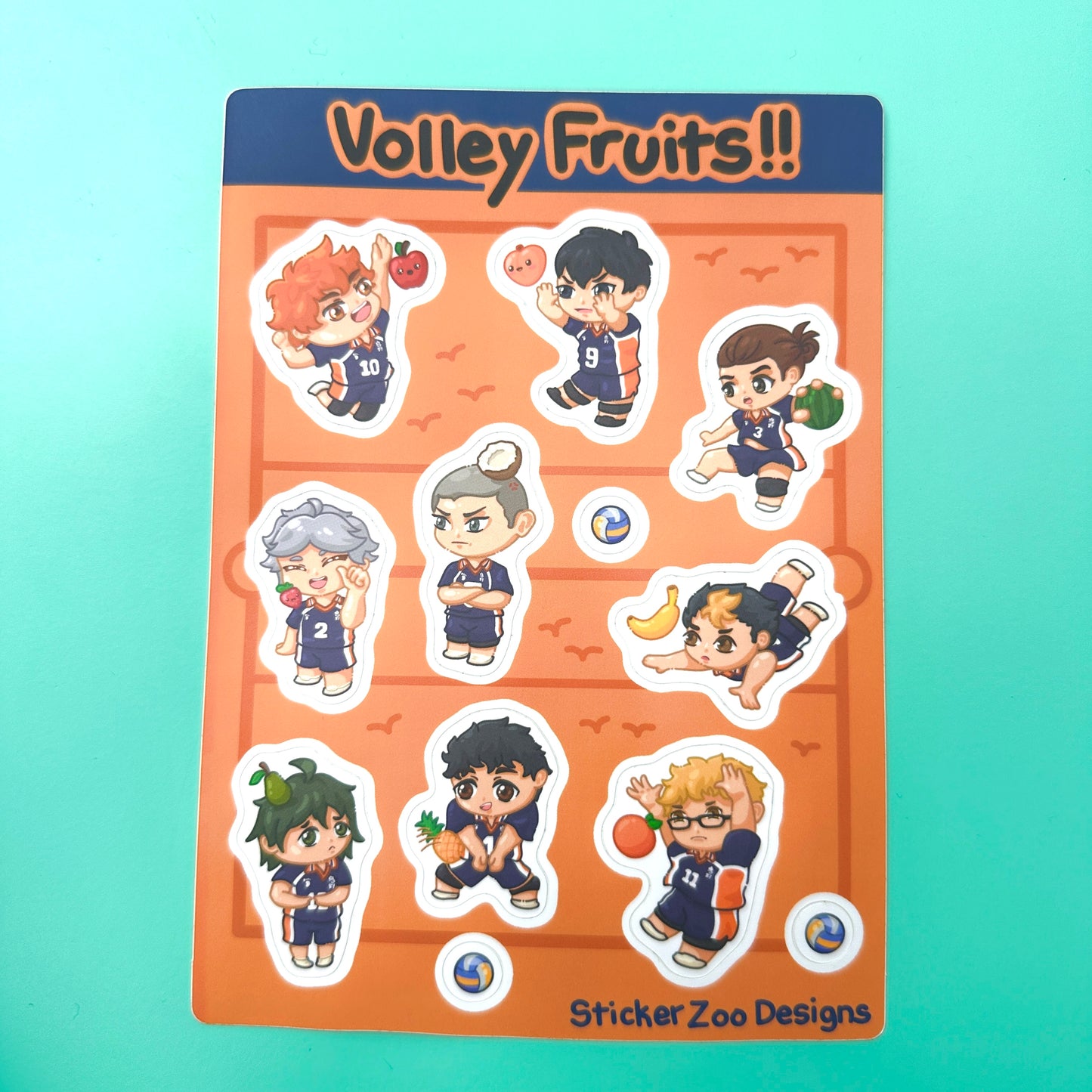 Volleyfruits Sheet