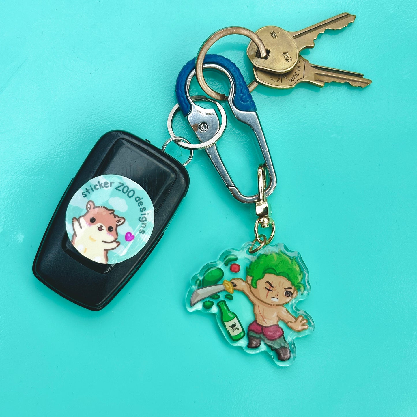 Drunk Pirate Opens Soju Bottle