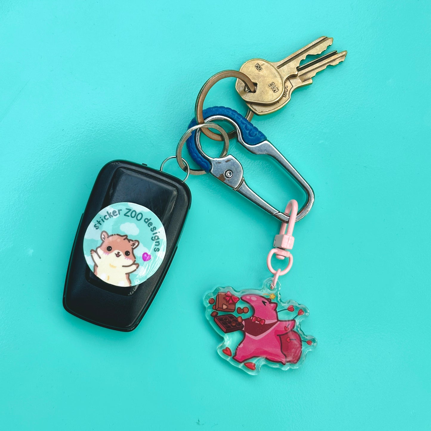 Anteater Celebrating Valentines (inspired by UC Irvine)