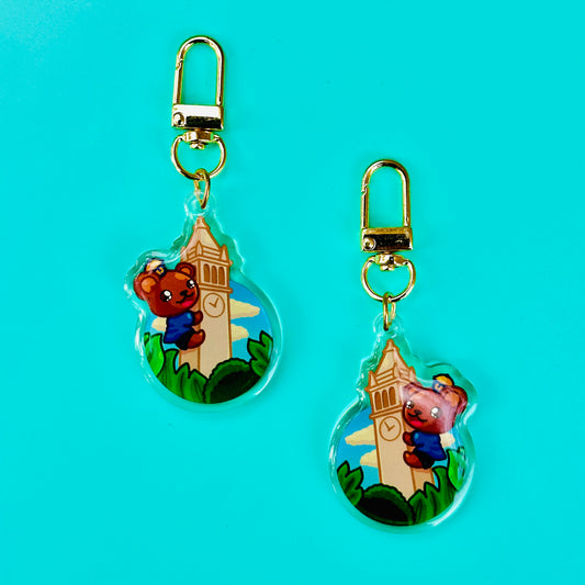 Bear Hugging On Tower (inspired by UC Berkeley)