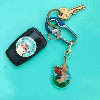 Bear Hugging On Tower (inspired by UC Berkeley)