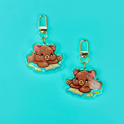 Bear Reading with Cookie (inspired by UCLA)